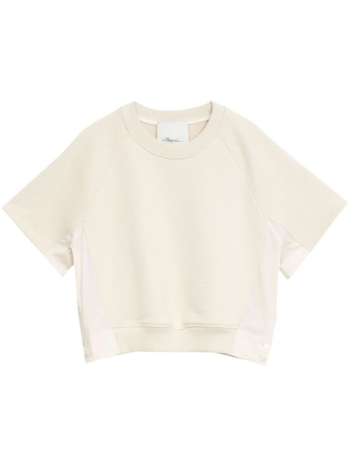 

3.1 Phillip Lim толстовка с короткими рукавами, нейтральный цвет