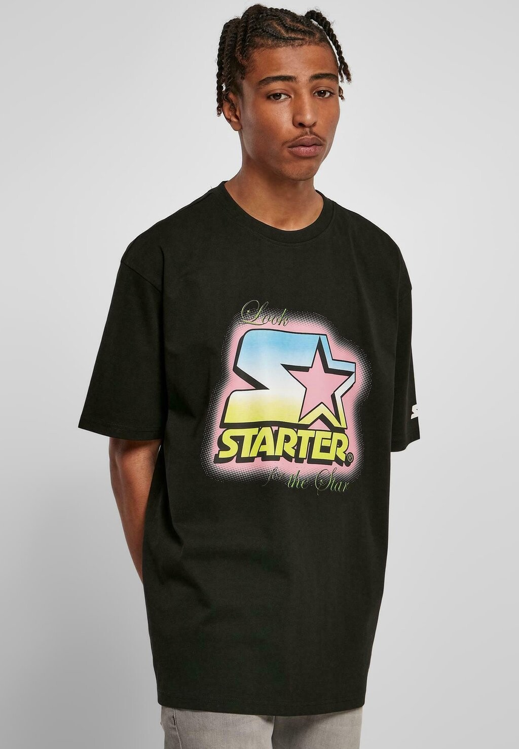 

Футболка с принтом Starter, черный