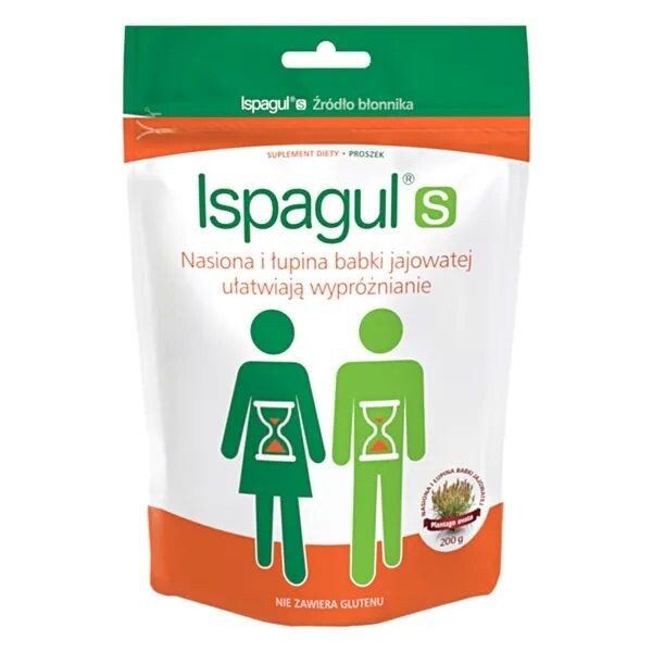 

Семена и шелуха подорожника Ispagul S, 200 гр