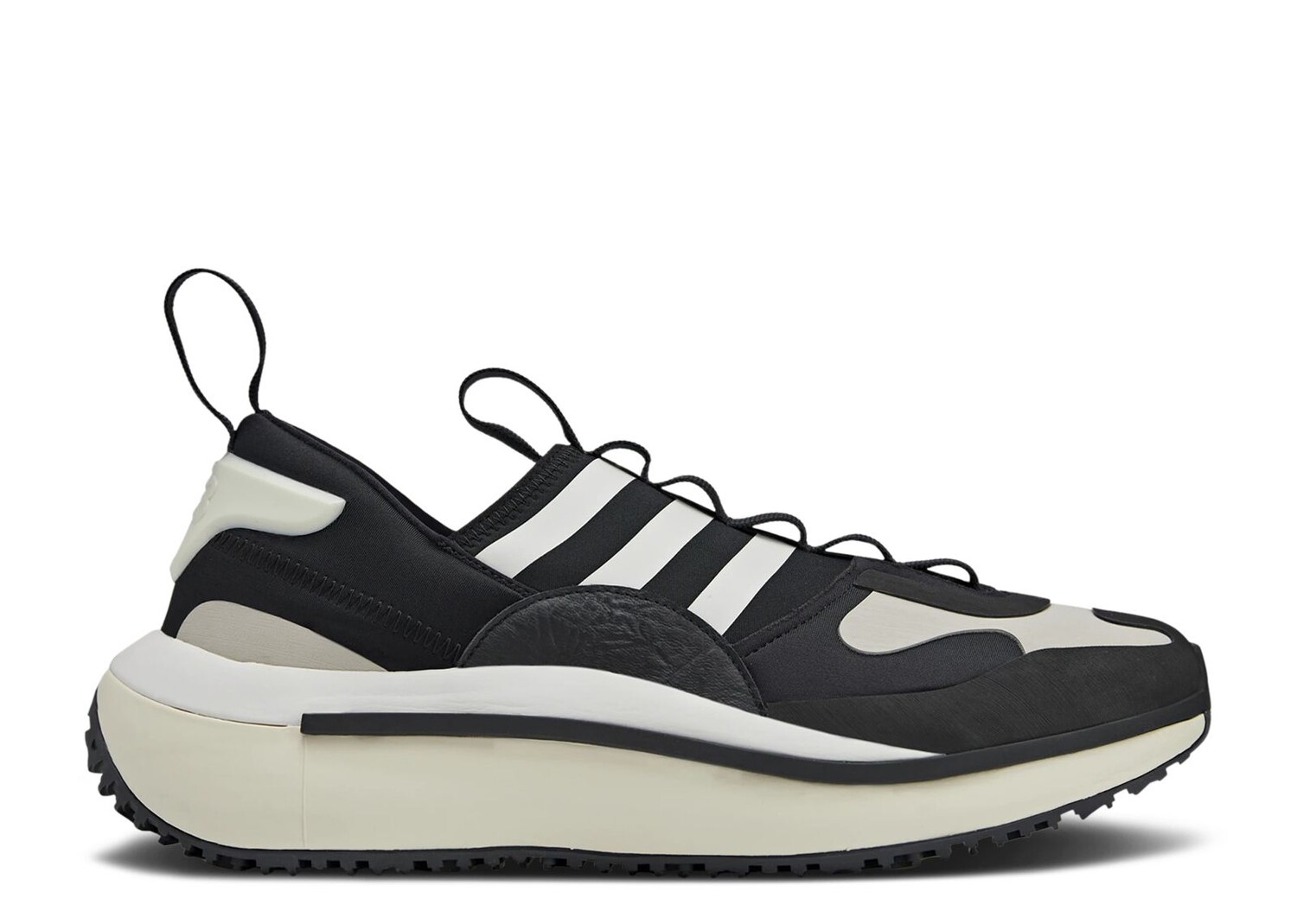 

Кроссовки adidas Y-3 Qisan Cozy 'Black Chalk Pearl', черный