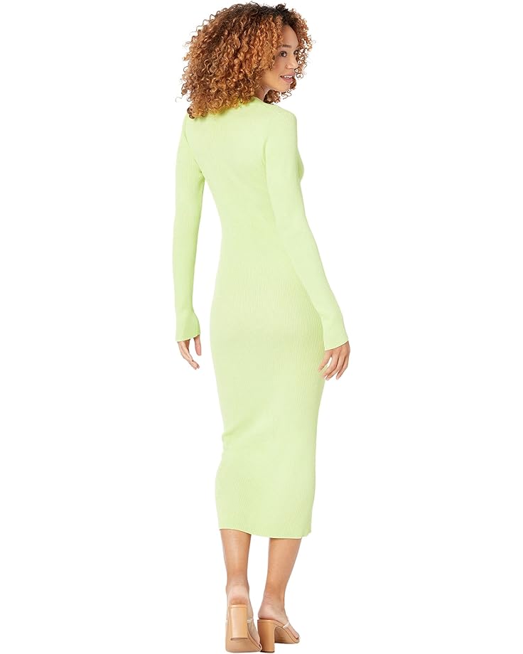 Платье Bardot Rosario Knit Dress, цвет Lime