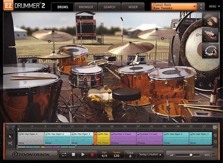 

Расширение Toontrack Classic Rock EZX