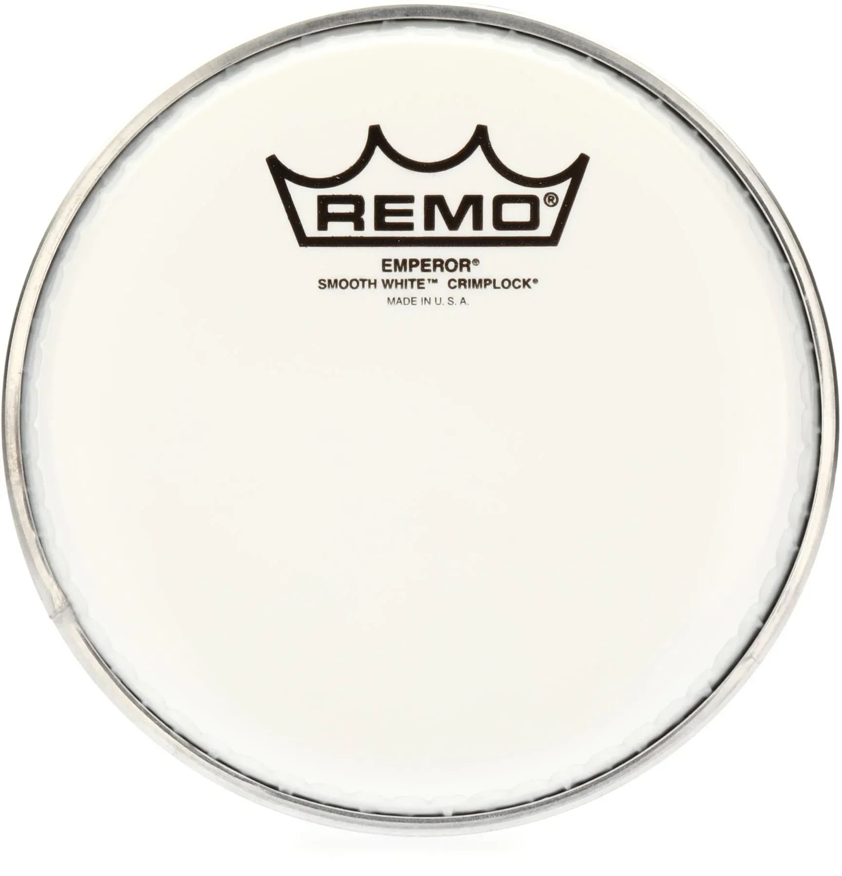 

Теноровый пластик Remo Emperor Smooth White Crimplock — 6 дюймов