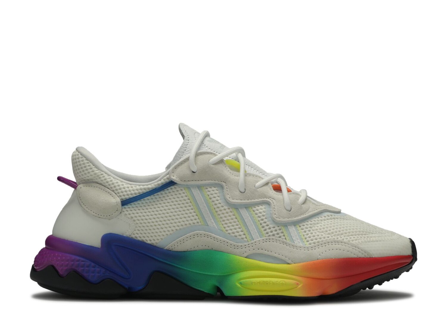 Кроссовки adidas Ozweego 'Pride', разноцветный медаль на вертикальной колодке в ознаменование 100 летия со дня образования ссср с бл удостоверения