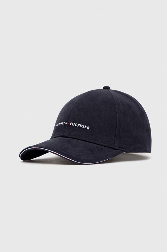 

Хлопковая бейсболка Tommy Hilfiger, темно-синий