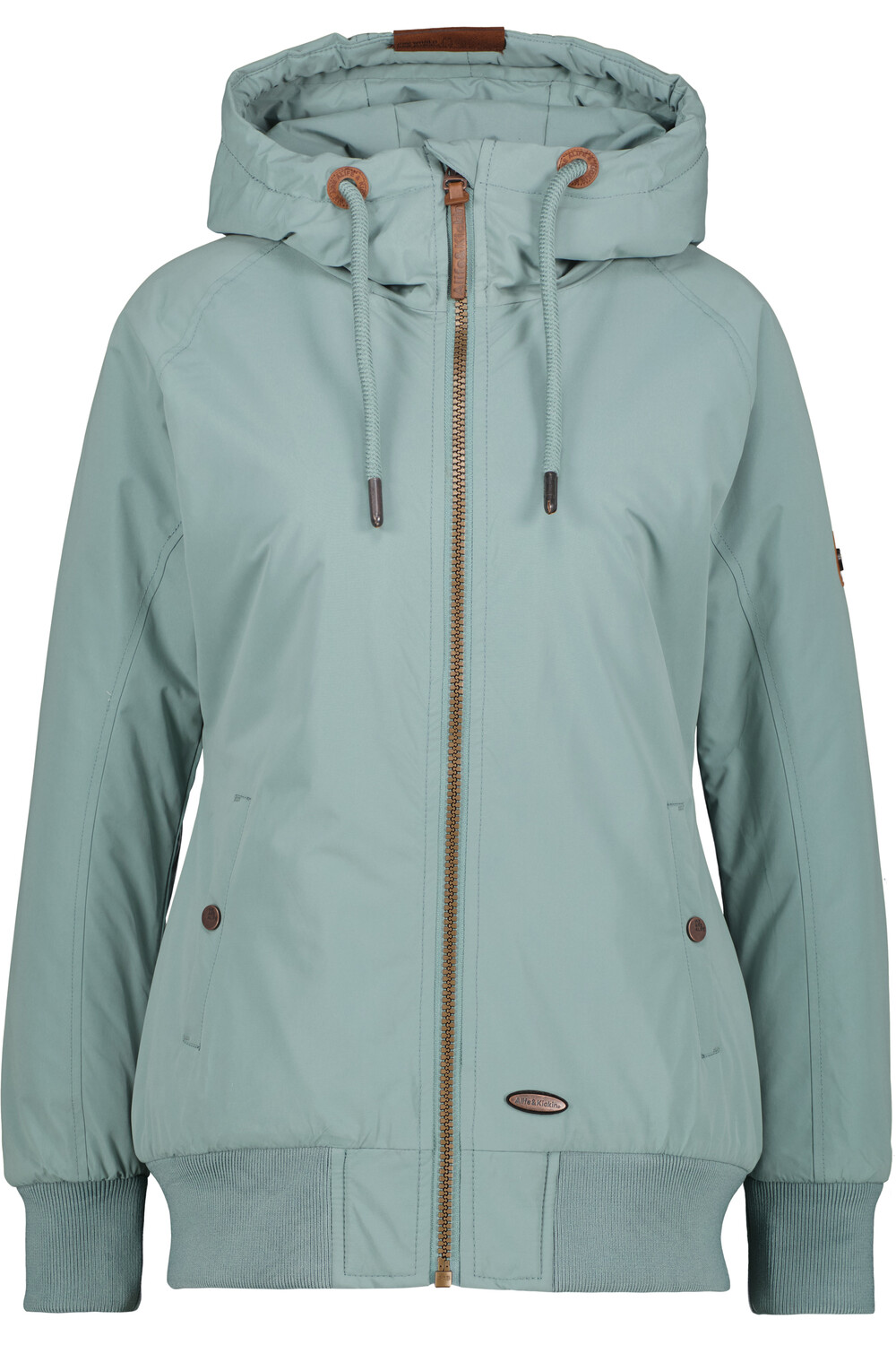

Пуховик alife and kickin, Anorak, Outdoorjacke, Kurzjacke JohannaAK A, цвет pacific
