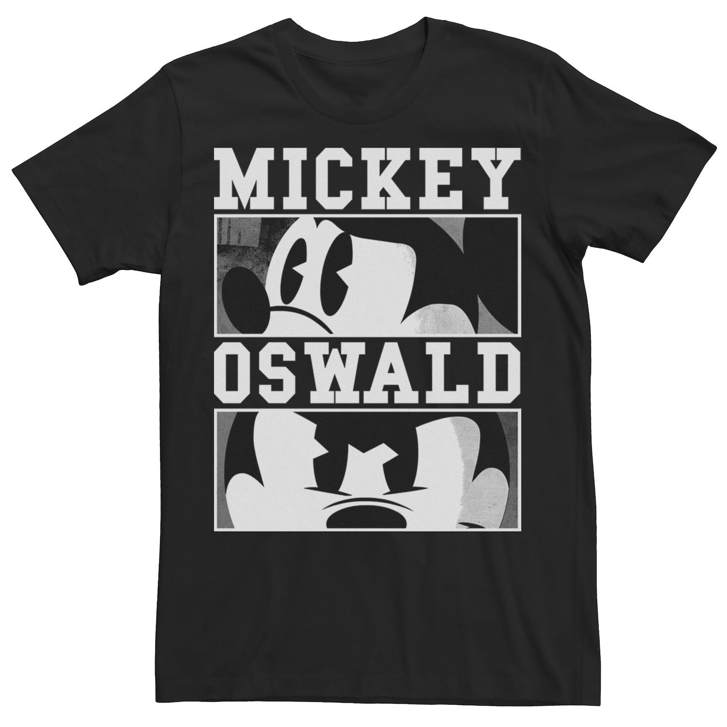 Мужская футболка Disney Epic Mickey And Oswald со вставками Licensed Character мужская футболка с портретом disney epic mickey painting licensed character