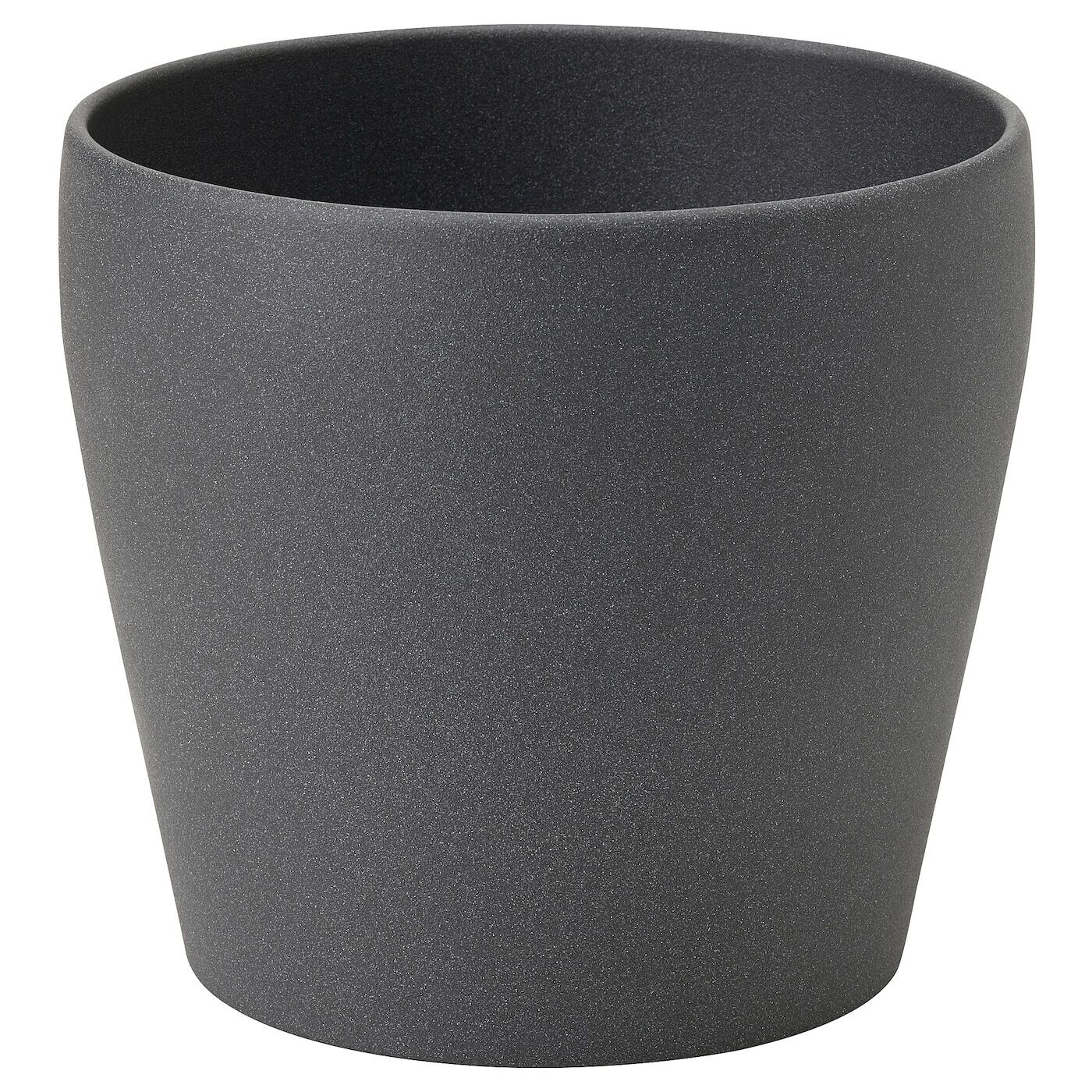 Кашпо, темно-серое, 15 см, PERSILLADE IKEA