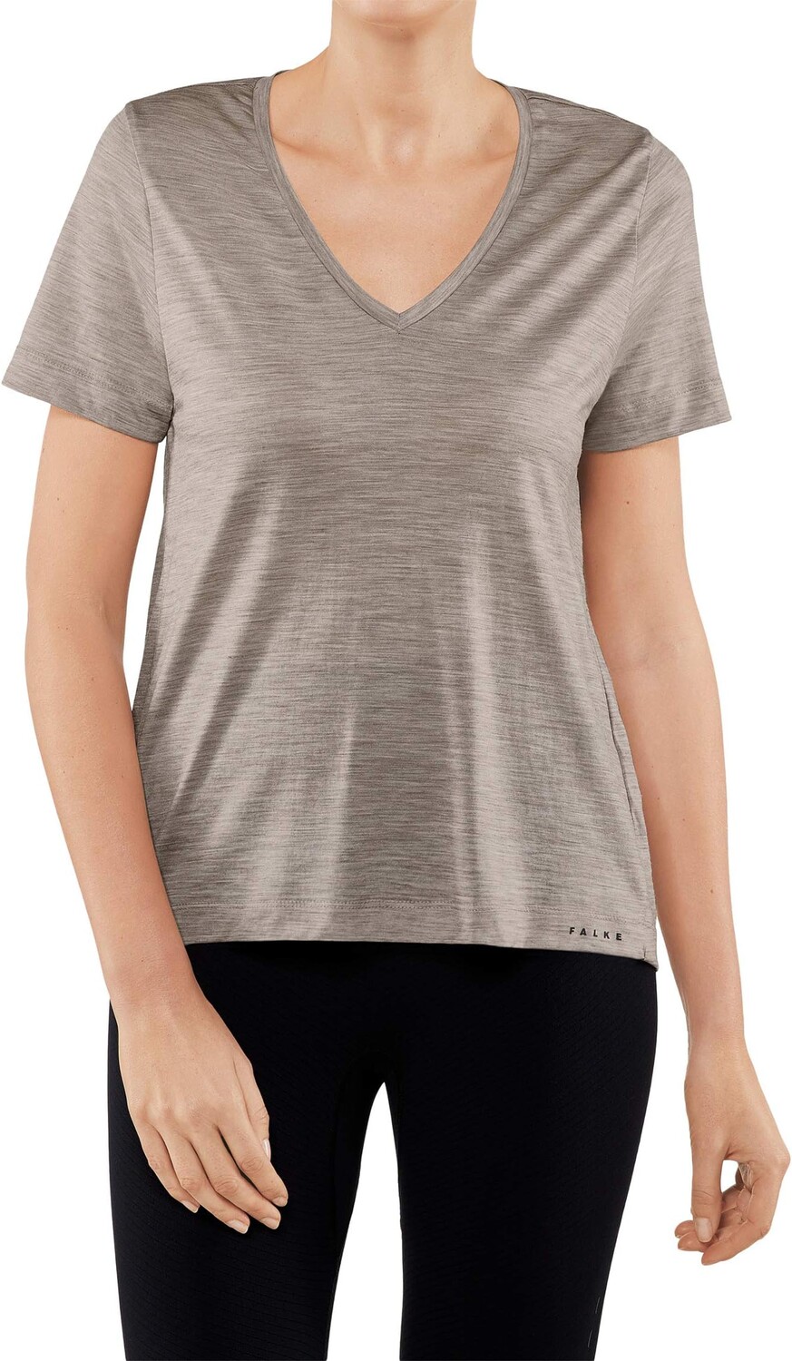 

Футболка ESS Sport Natural Falke, серо-коричневый