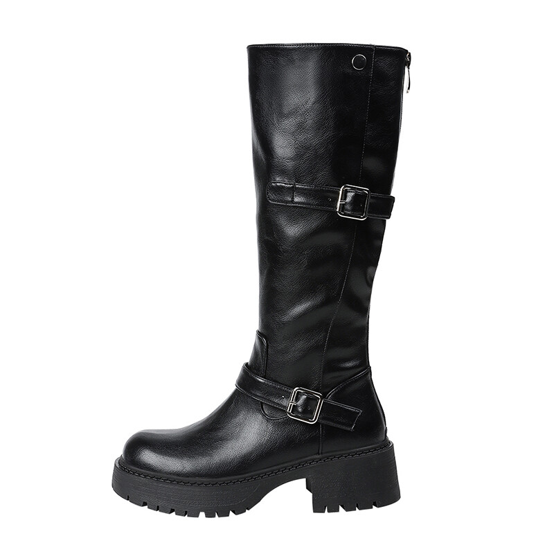 

Ботинки Martin Boot женские Lanza, цвет LS1812 Black Long Tube