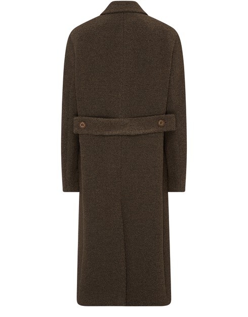 

Длинное пальто Acne Studios, темно-серый