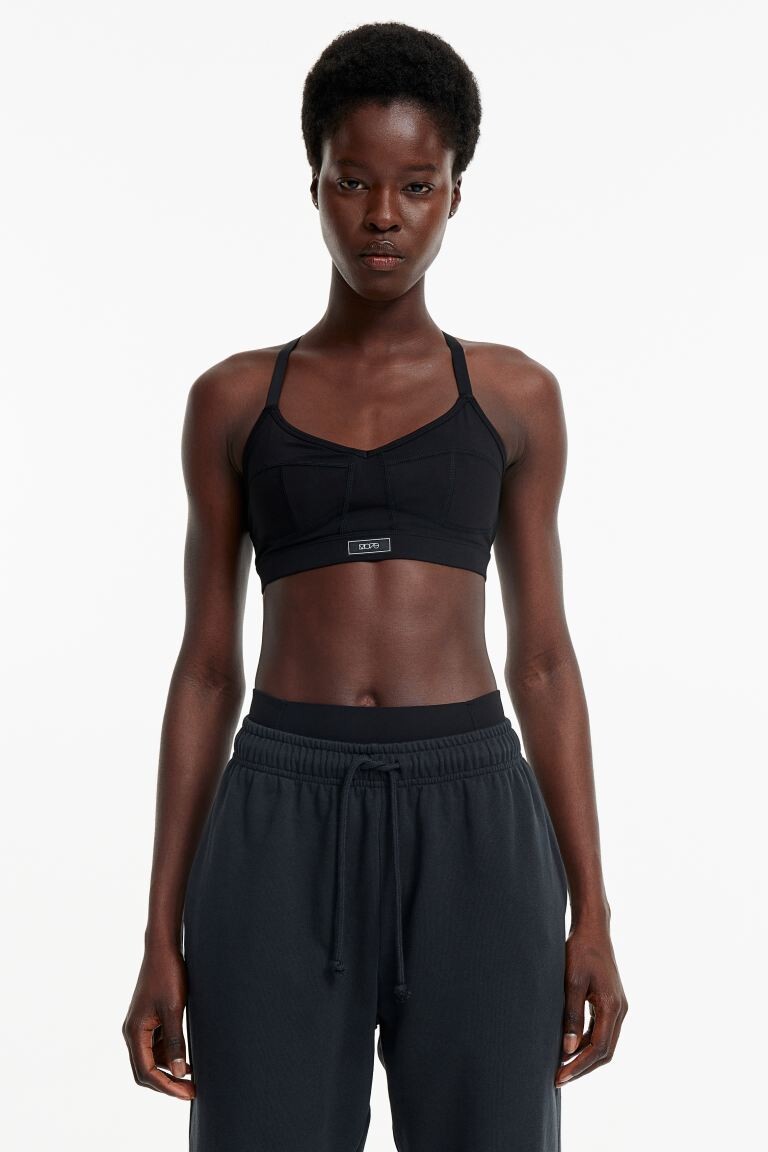 

Спортивный бюстгальтер с легкой поддержкой DryMove H&M