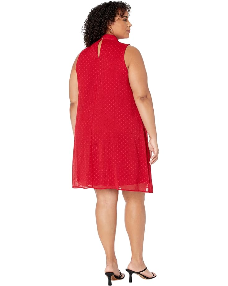 Платье Tommy Hilfiger Fresh Clip Dot Sleeveless Dress, цвет Chili Pepper