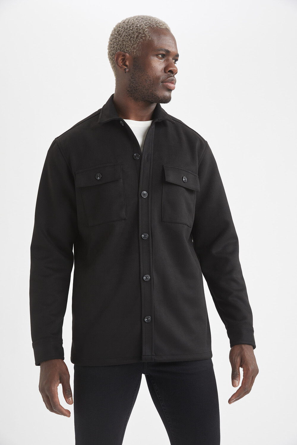 

Рубашка DeFacto Langarm REGULAR FIT, черный