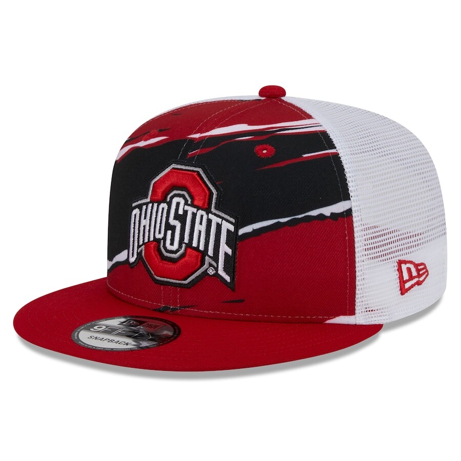 

Бейсболка New Era Ohio State Buckeyes, алый