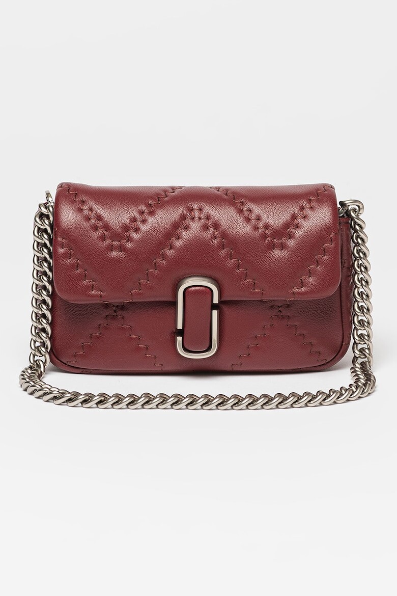 

Стеганая кожаная сумка через плечо Marc Jacobs, фиолетовый