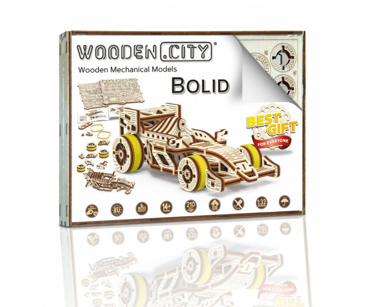 

Пазл Wooden.City, 3D Болид