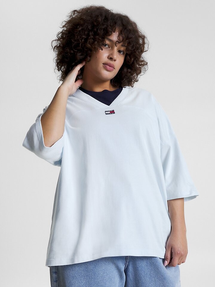 

Оверсайз-футболка с логотипом Curve Tommy Jeans