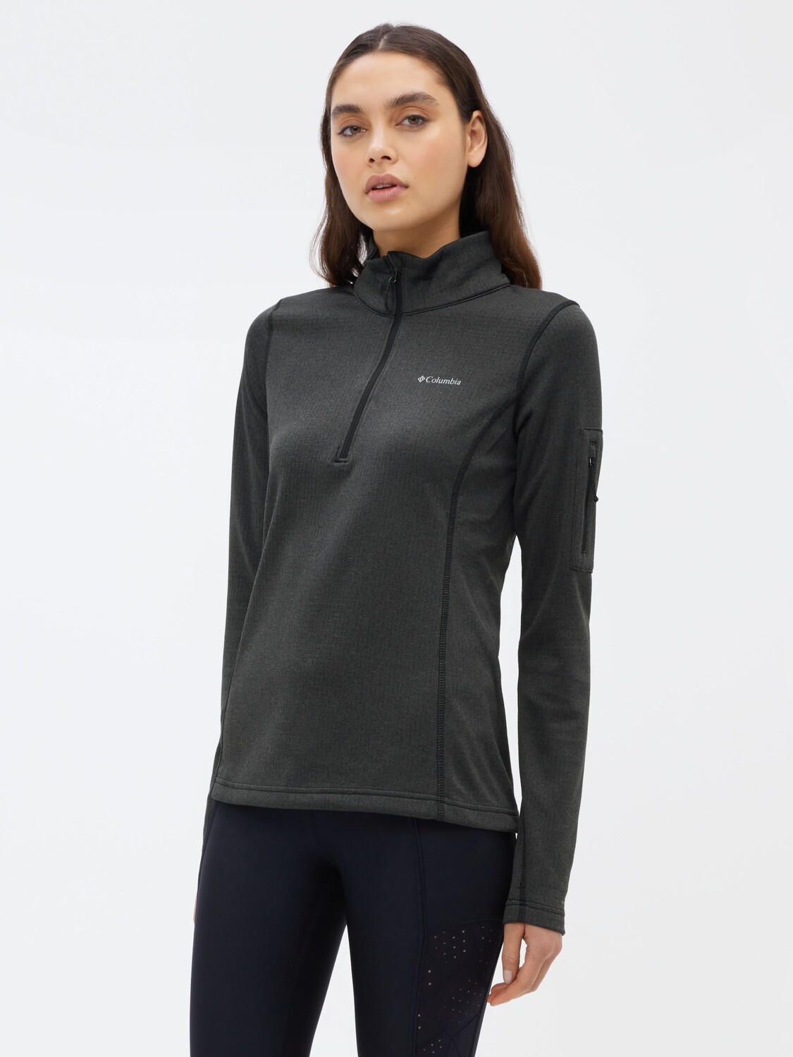 

Флисовая куртка Columbia Park View с молнией на половину длины