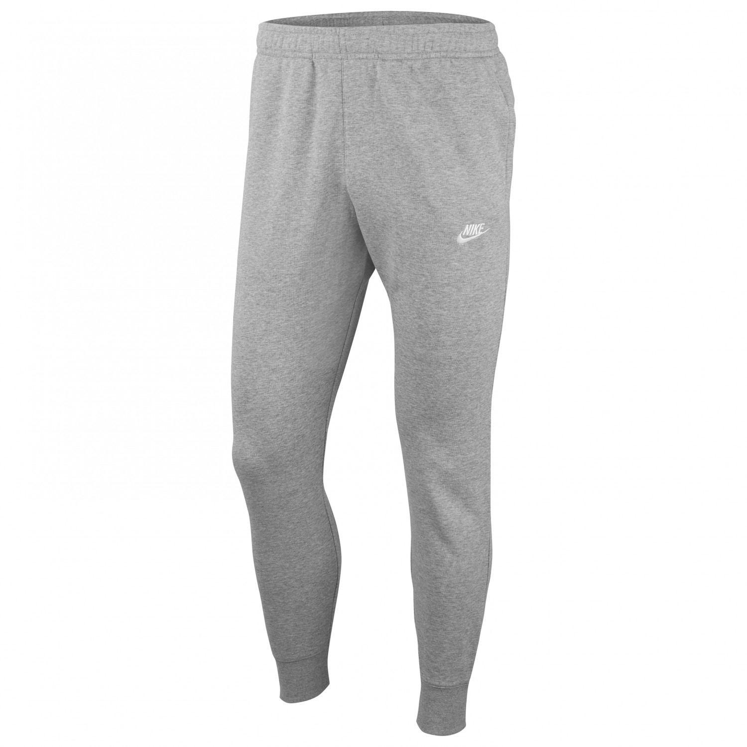 Тренировочные брюки Nike Sportswear Club Joggers, цвет Dark Grey Heather/Matte Silver/White