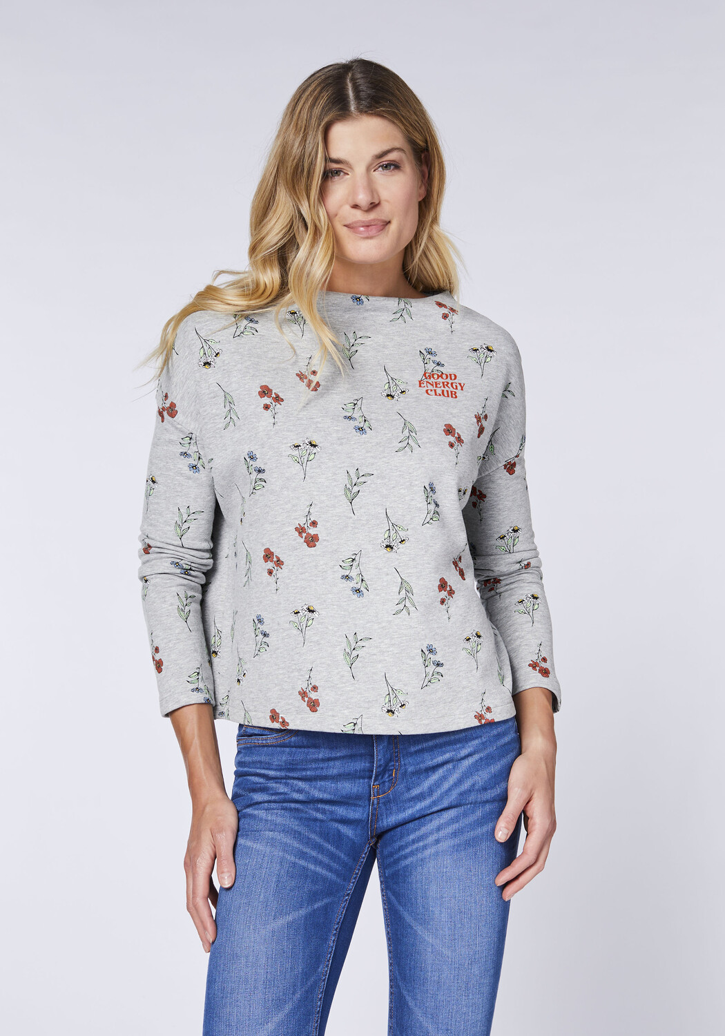 

Толстовка Oklahoma Premium Denim, серый