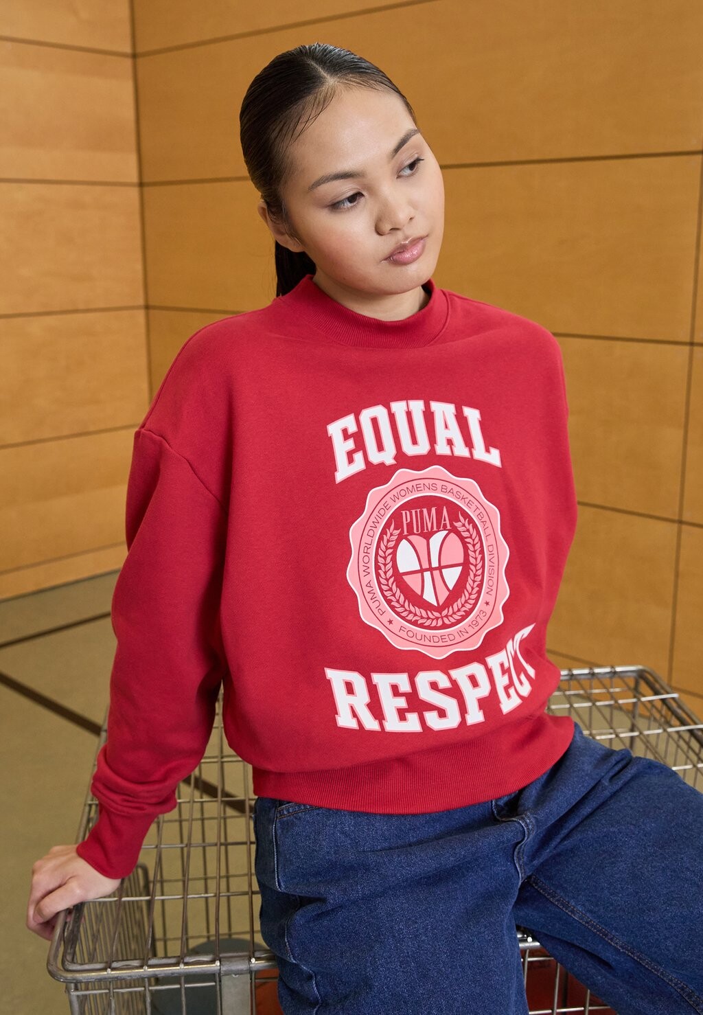 

Толстовка GAME LOVE CREW Puma, цвет club red