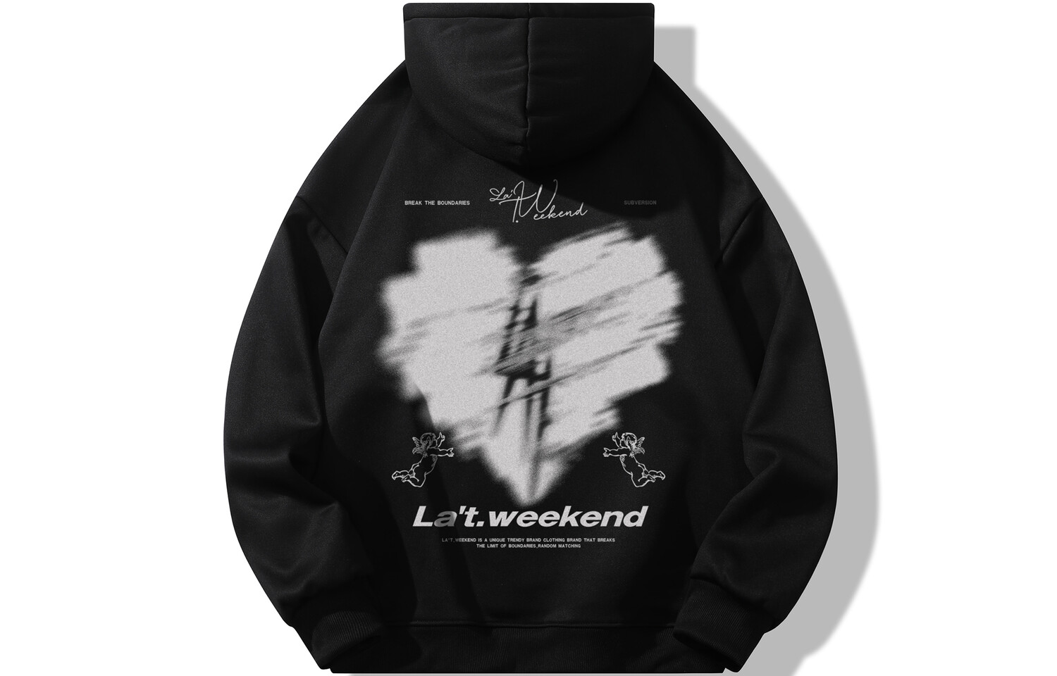 

Толстовка унисекс La'T.Weekend, Черный (обычная версия)