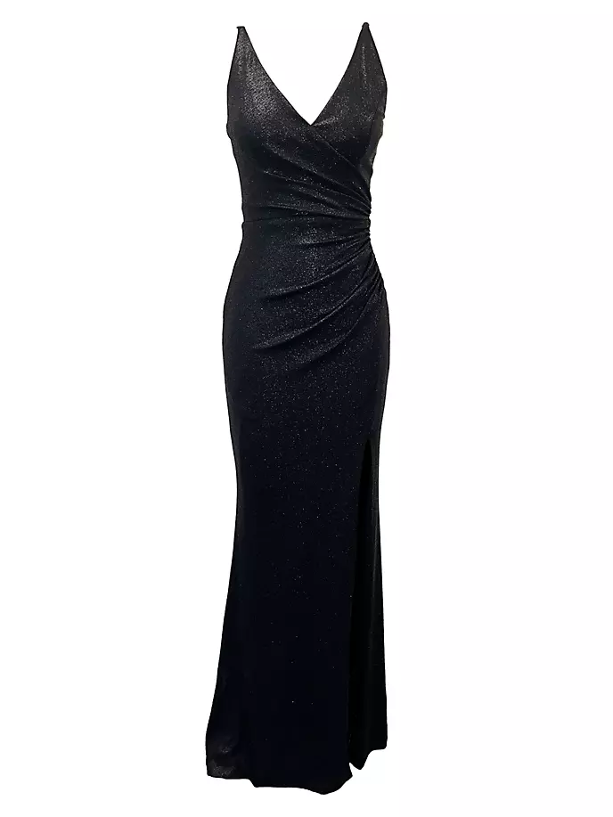 Платье макси Jordan из джерси Dress The Population, черный цена и фото