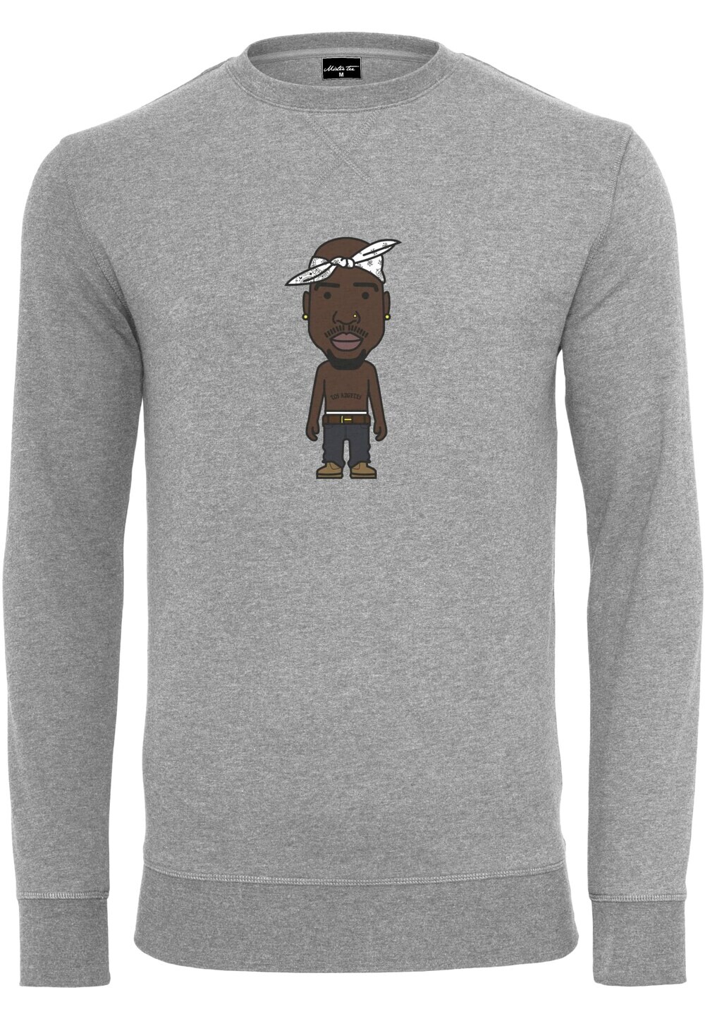 

Толстовка Mt Men Crewneck, пестрый серый