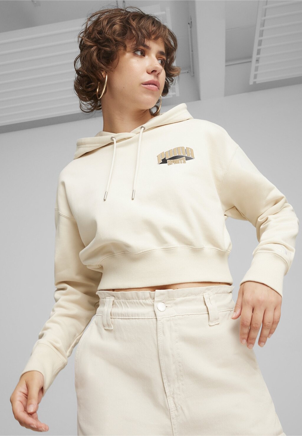 

Толстовка TEAM VERKÜRZTER Puma, цвет alpine snow