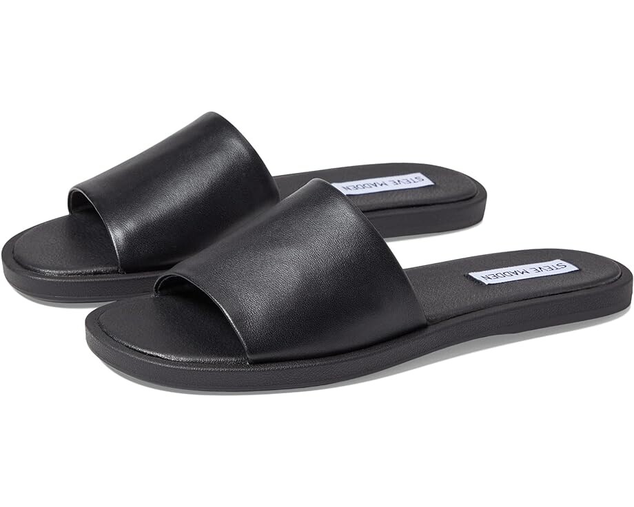 

Сандалии Steve Madden Fortunate Sandal, черная кожа