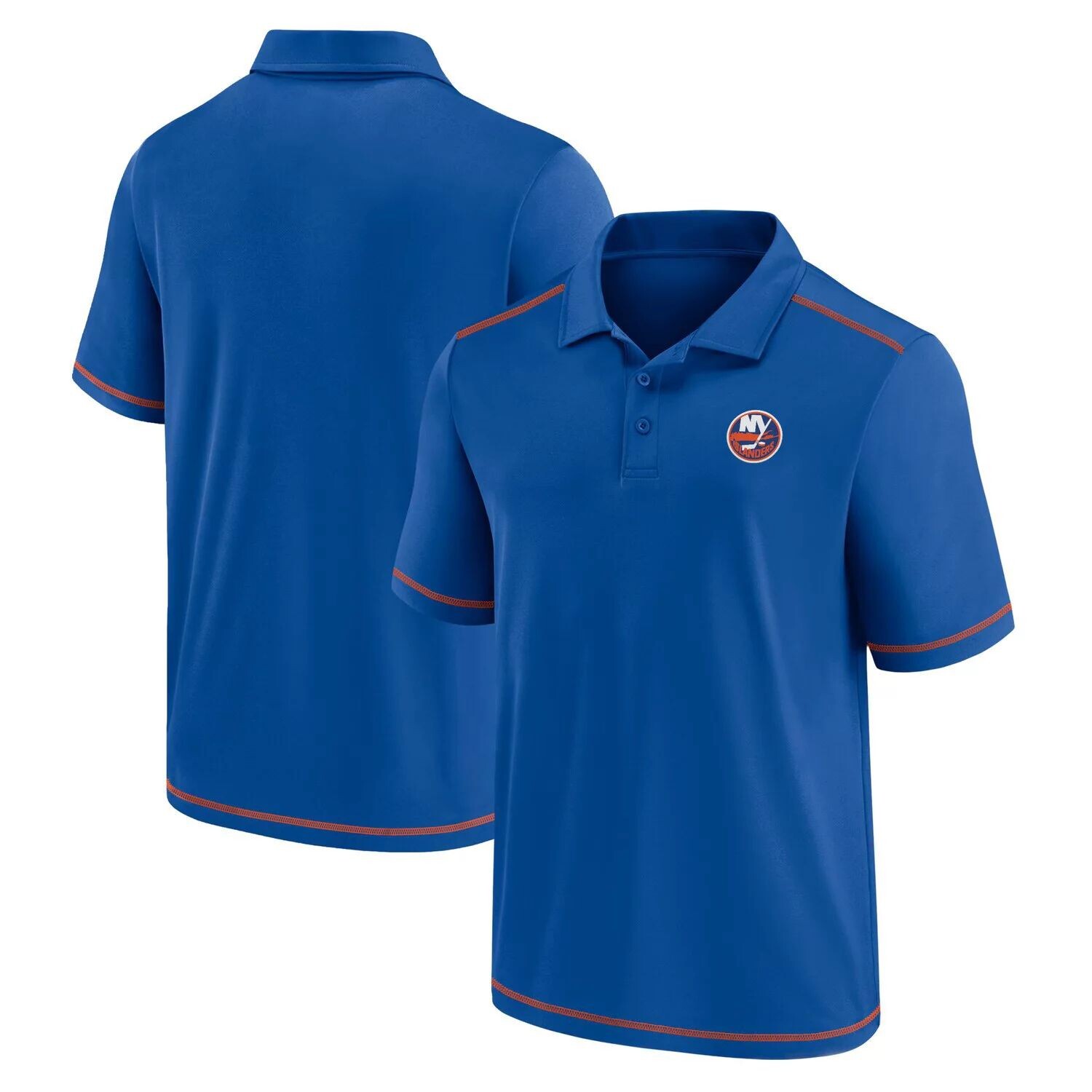 

Мужское поло с логотипом Fanatics Royal New York Islanders