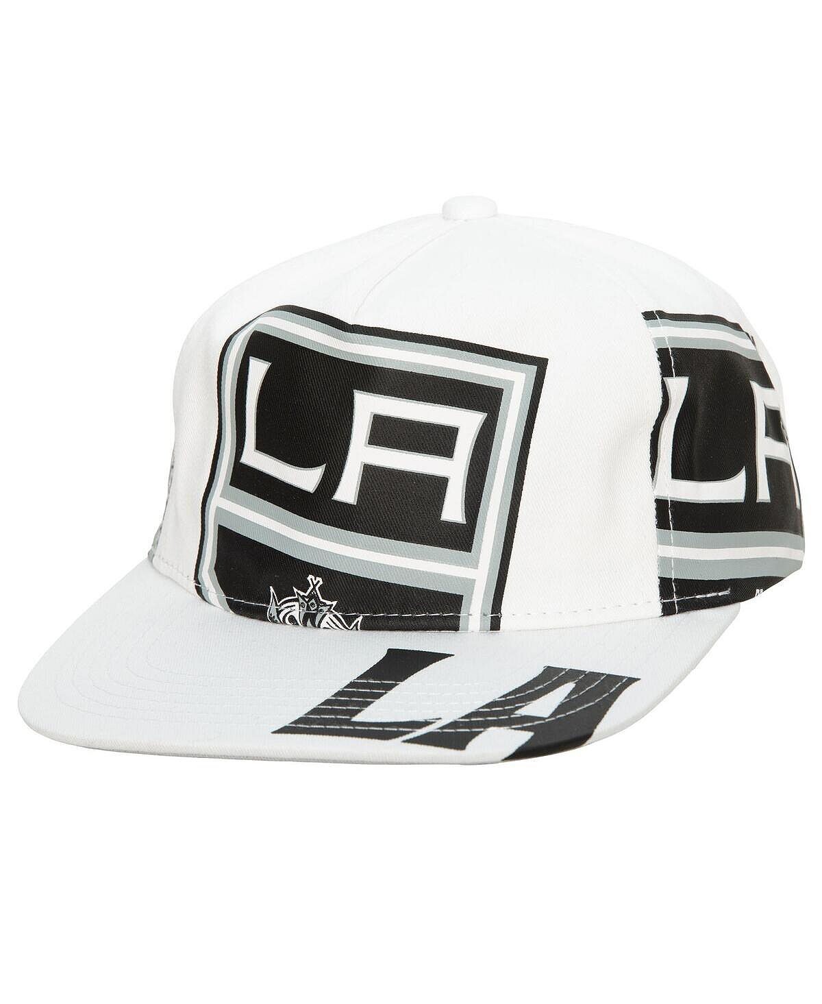 

Мужская белая кепка Los Angeles Kings In Your Face Deadstock Snapback Mitchell & Ness