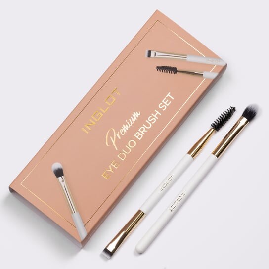 

Набор кистей для макияжа, 2 шт. Inglot, Premium Eye Duo