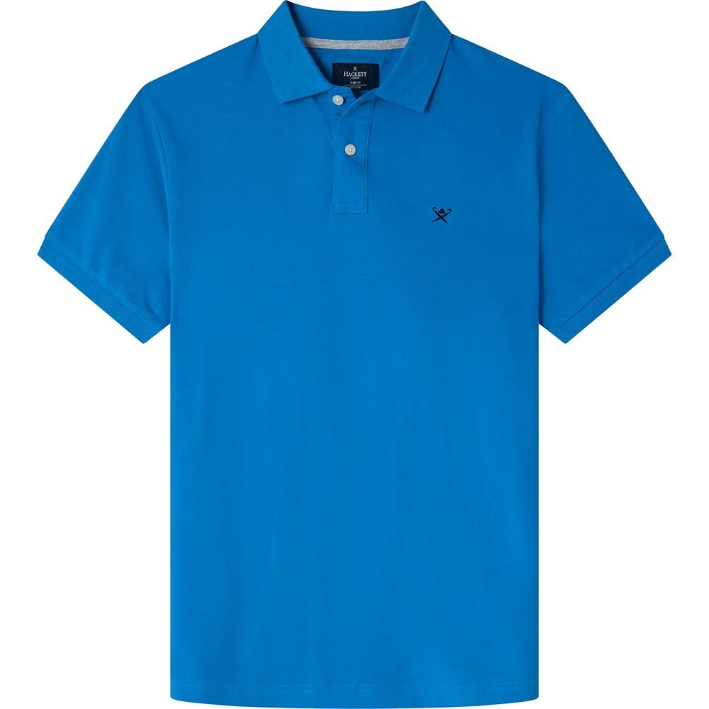 

Поло Hackett Slim Fit Logo, синий
