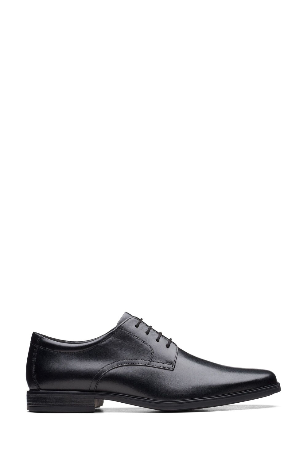 

Кожаные туфли Howard Walk на широком каблуке Clarks, черный