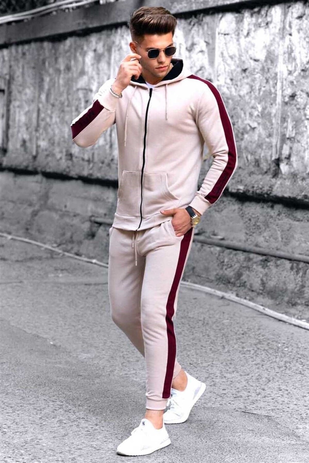

Спортивный костюм Madmext, бежевый