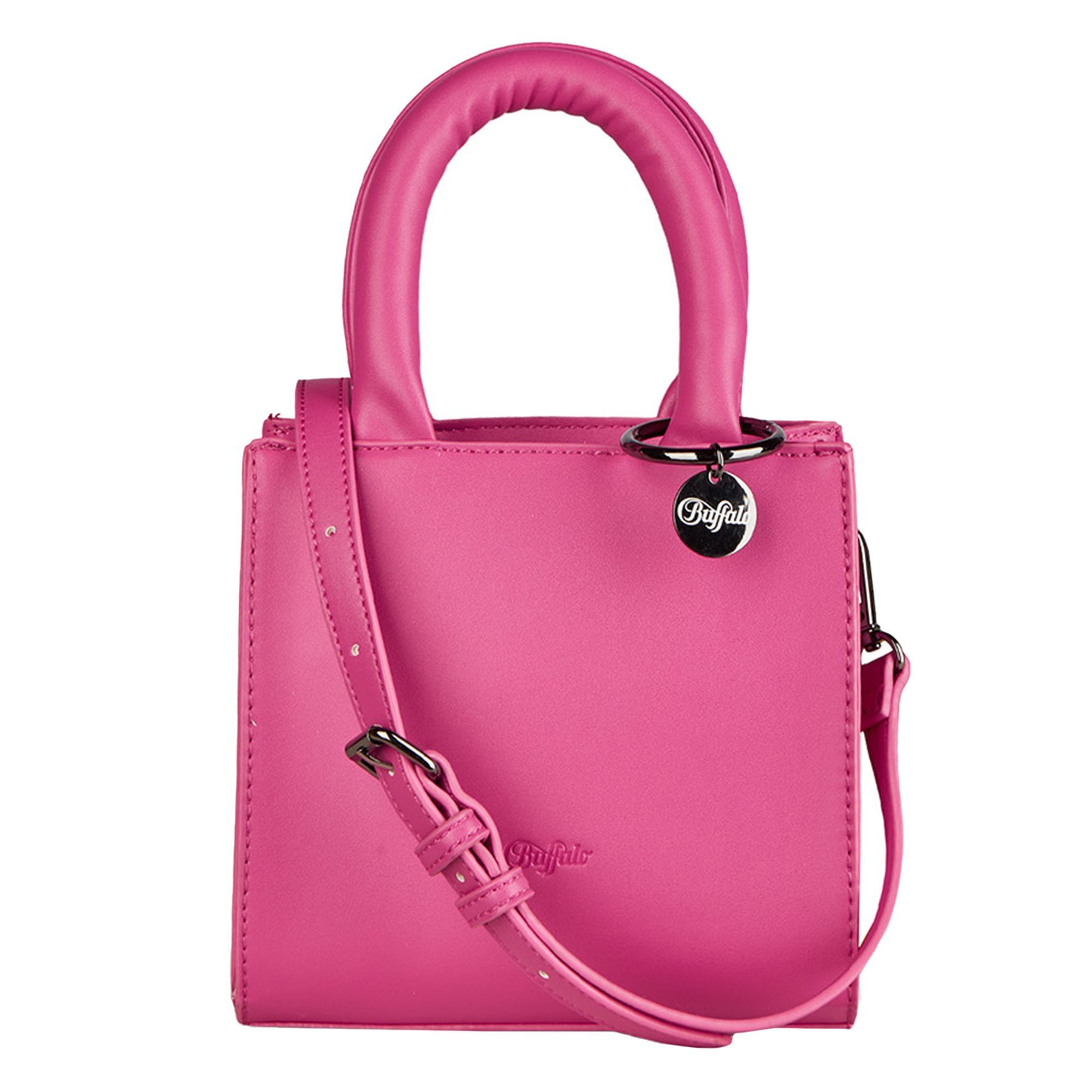 Сумка Buffalo Boxy Mini Bag Handtasche 17.5 cm, цвет muse hot pink