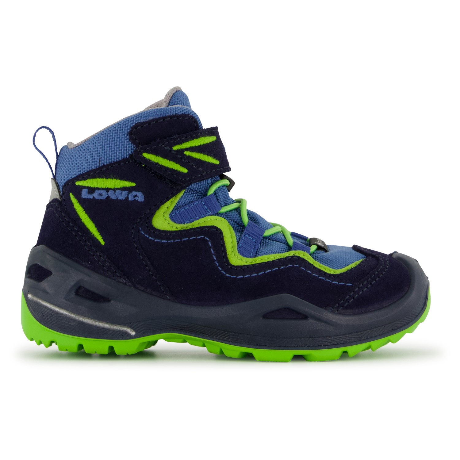 Ботинки для прогулки Lowa Kid's Robin Evo GTX QC, цвет Navy/Lime