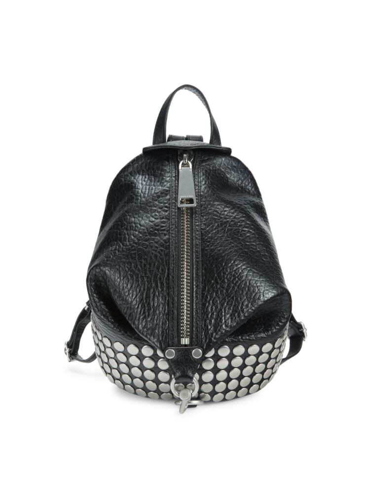 

Средний кожаный рюкзак Julian Rebecca Minkoff, черный