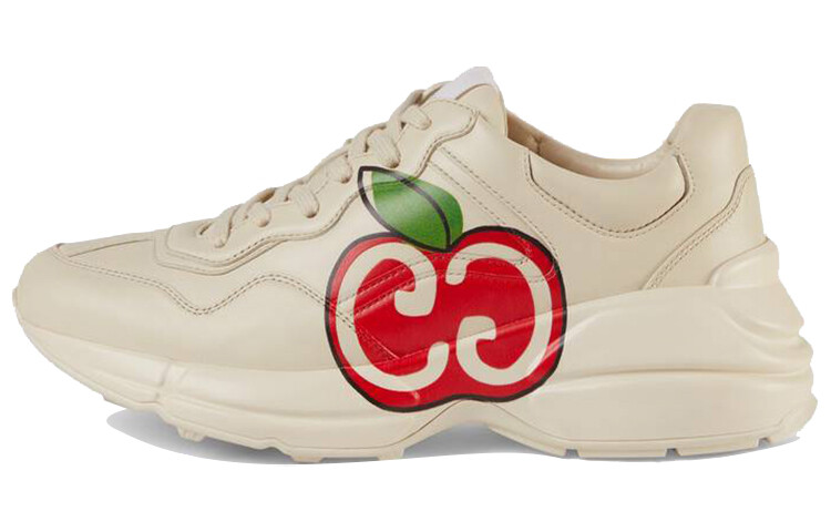 

Кроссовки Gucci Rhyton GGApple, белый