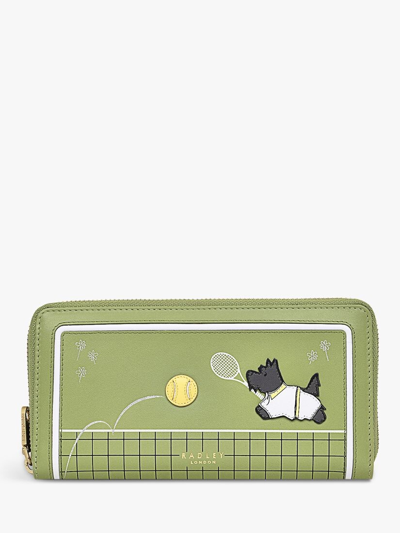 

Большая сумка для утреннего отдыха на молнии Radley Tennis, зеленая