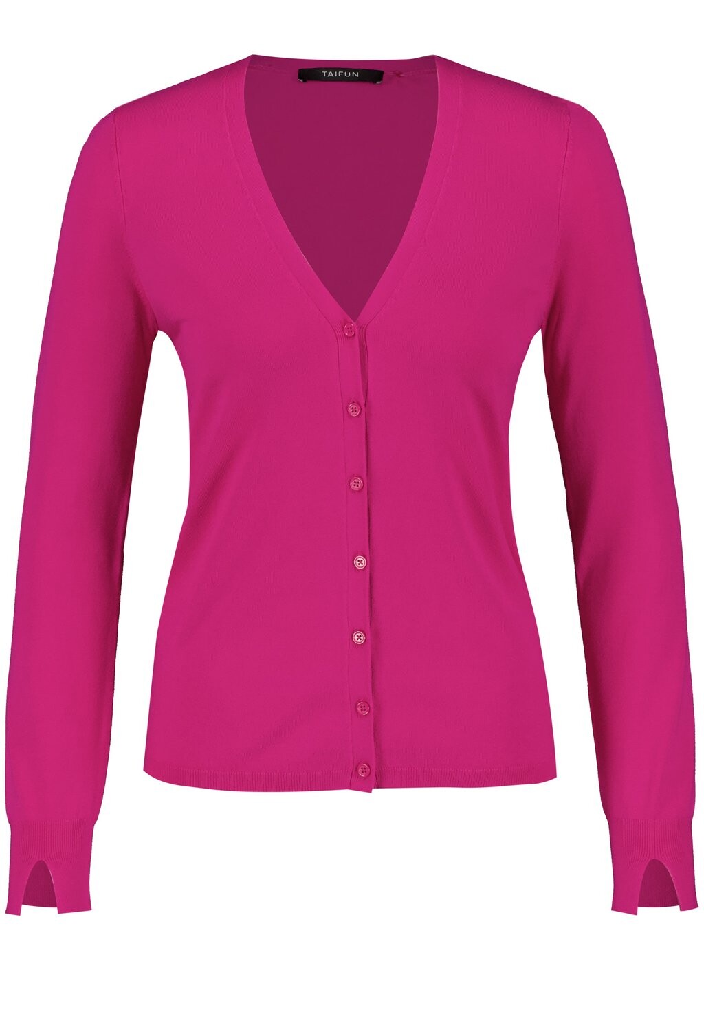

Кардиган MIT V-AUSSCHNITT Taifun, цвет luminous pink