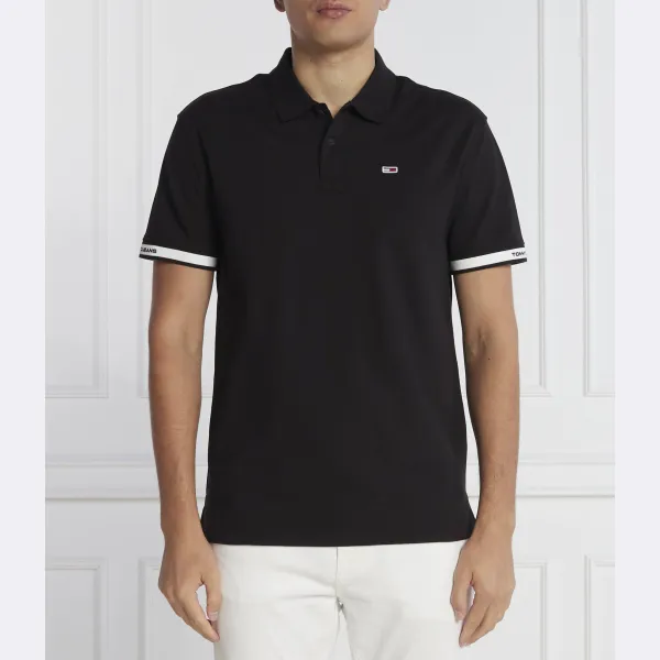 

Рубашка-Поло CLSC Linear стандартного кроя Tommy Hilfiger, черный