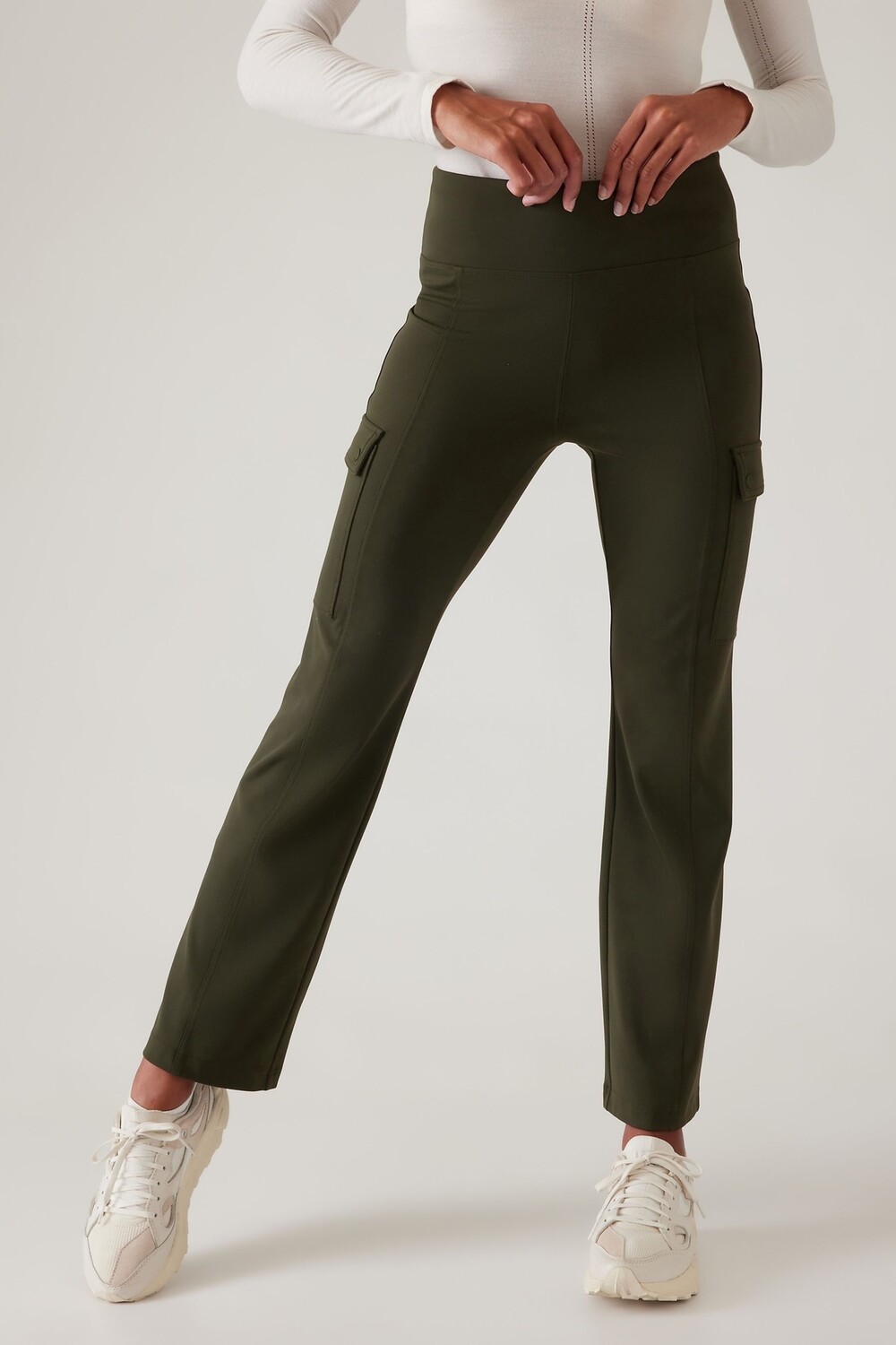 

Delancey прямые брюки карго Athleta, зеленый