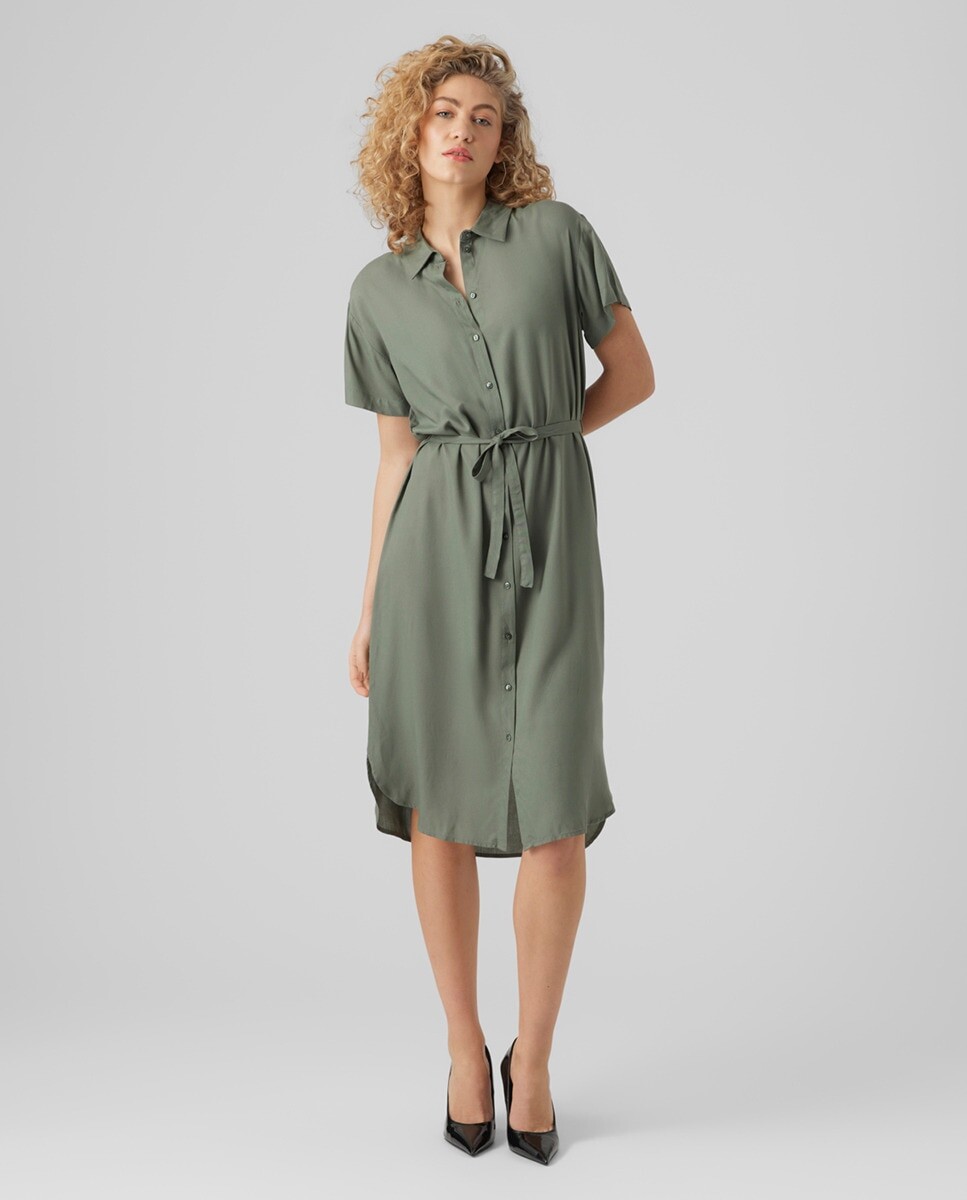 

Платье миди с короткими рукавами Vero Moda