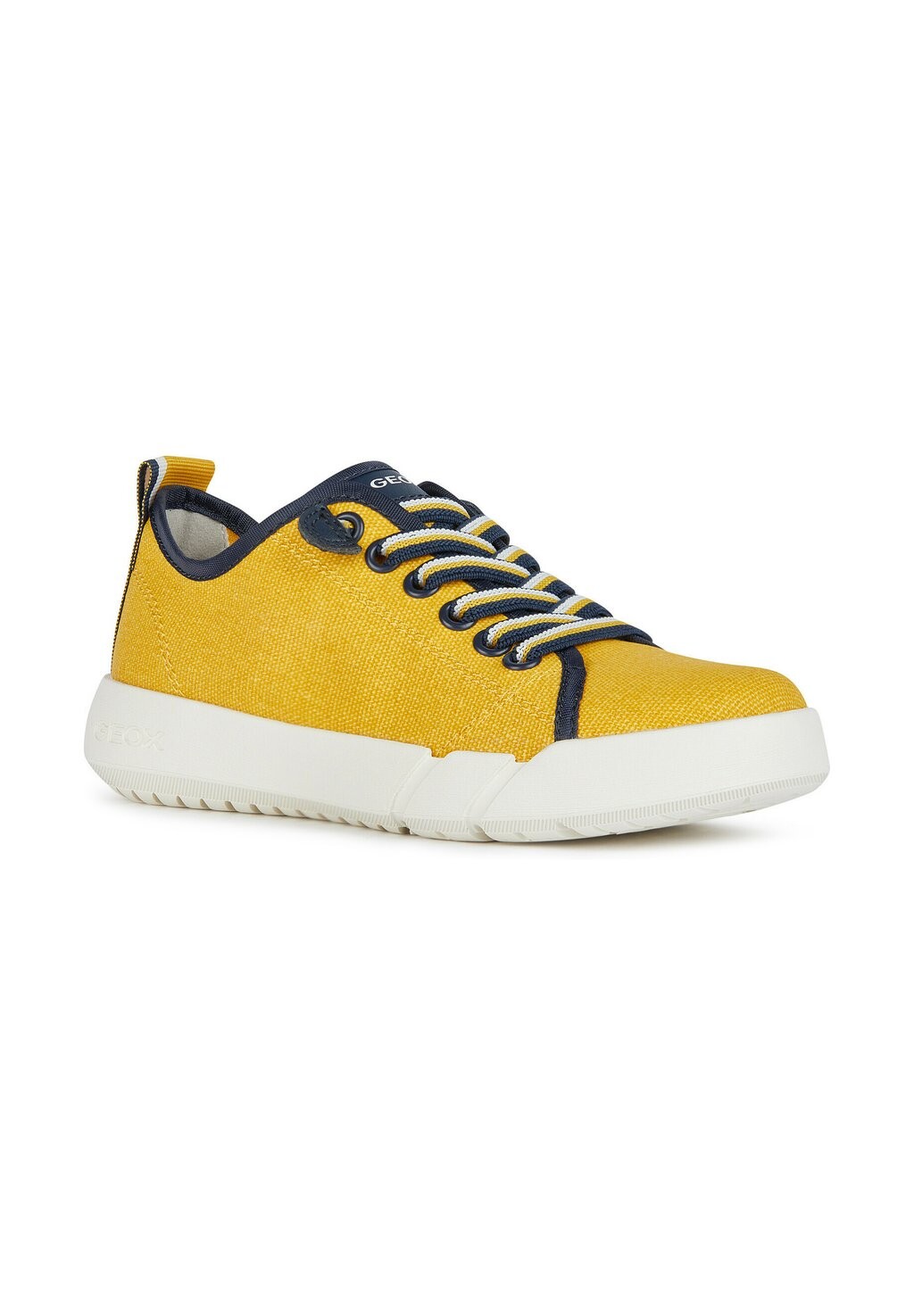

Кроссовки низкие J HYROO Geox, цвет ochre yellow navy