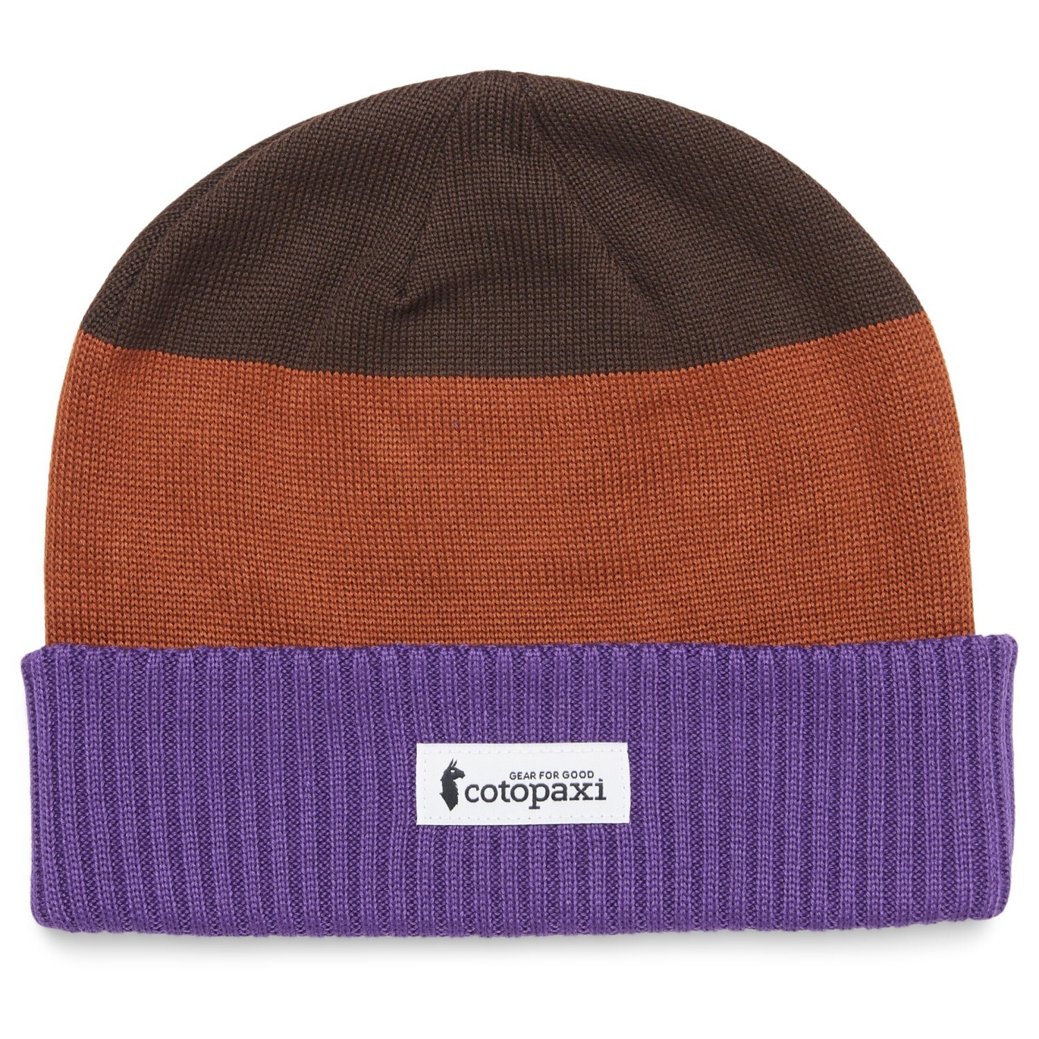 

Шапка Cotopaxi Alto Beanie, цвет Black Violet/Rusty