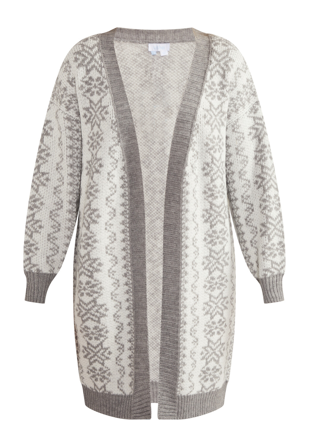 

Толстовка usha BLUE LABEL Cardigan, цвет Grau Weiss