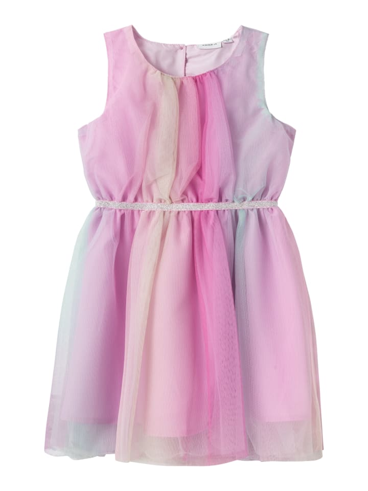 

Платье name it Fest NMFNUDELLA TULLE SPENCER, цвет phlox pink